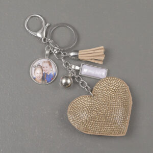 Sleutelhanger Nantes Hart Goud