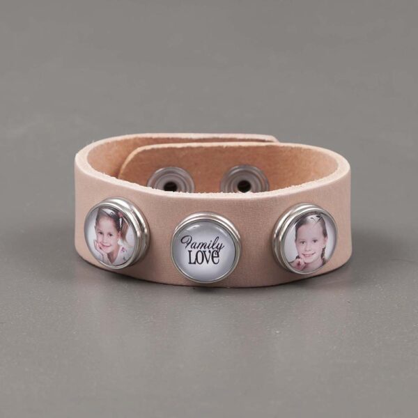 Home Clicks Armband Zachtroze