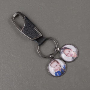 Sleutelhanger Boston Antraciet