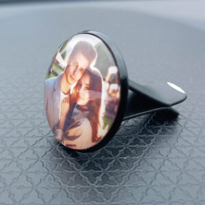 Autobedel Zwart 25mm