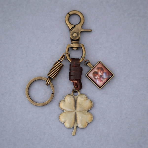 Sleutelhanger Brons Lucky