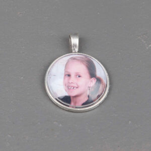 fotohanger rond silverkleurig 25mm