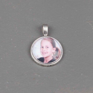 fotohanger rond silverkleurig 20mm