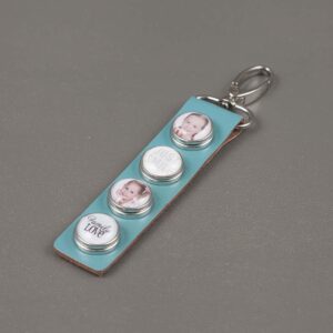 sleutelhanger paris Turquoise