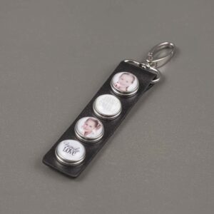 sleutelhanger paris zwart