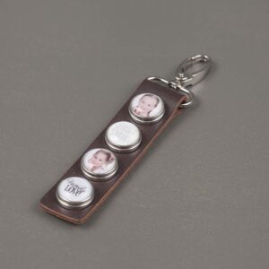 sleutelhanger paris Donkerbruin