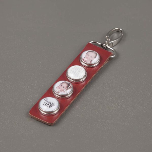 Kettingen sleutelhanger paris Rood Bruin