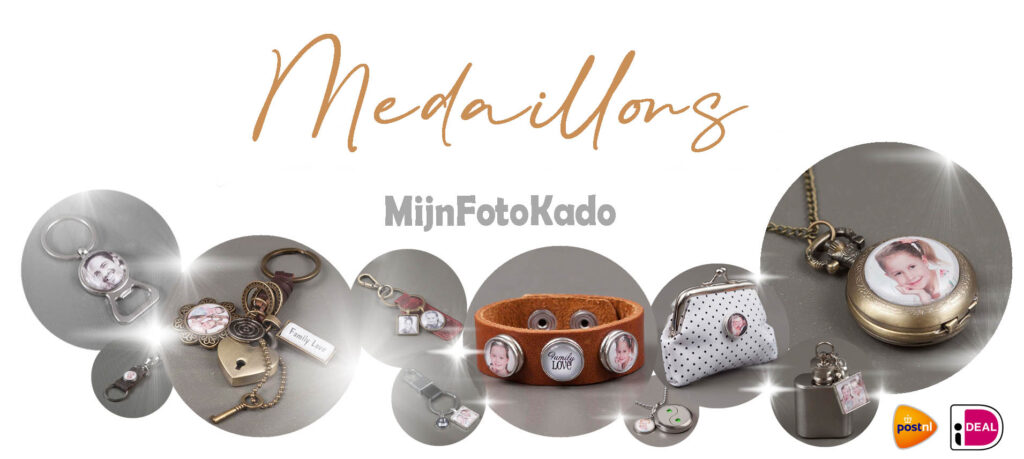 header grijs mijn foto kado medaillons
