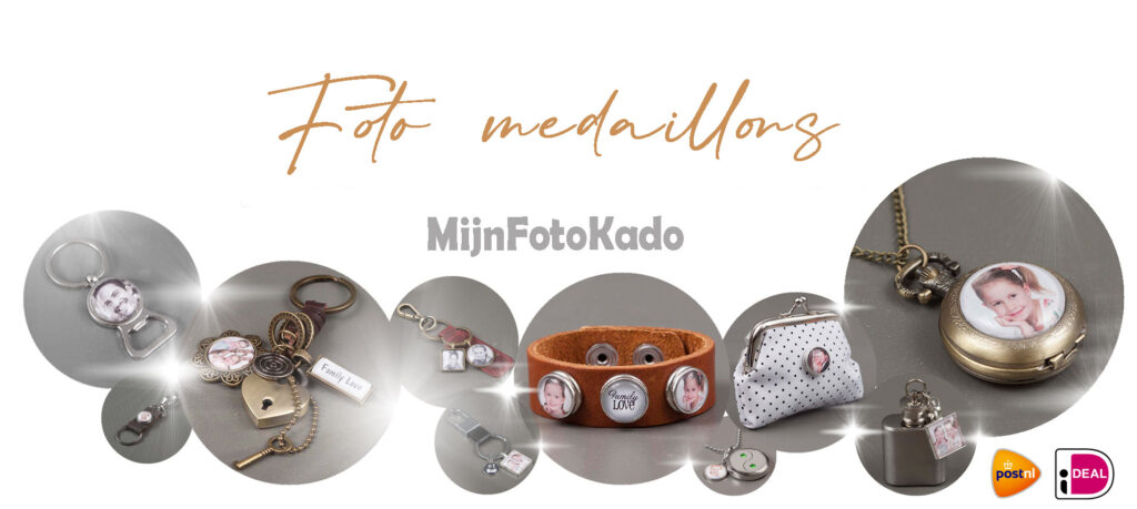 header grijs mijn foto kado foto medaillons